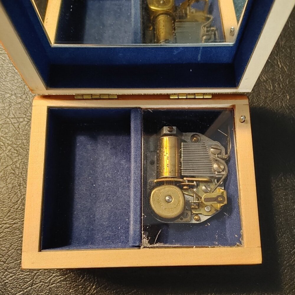 Reuge Music Box Swiss Musical Movement Vintage - Picture 7 of 13